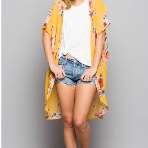 Floral kimono